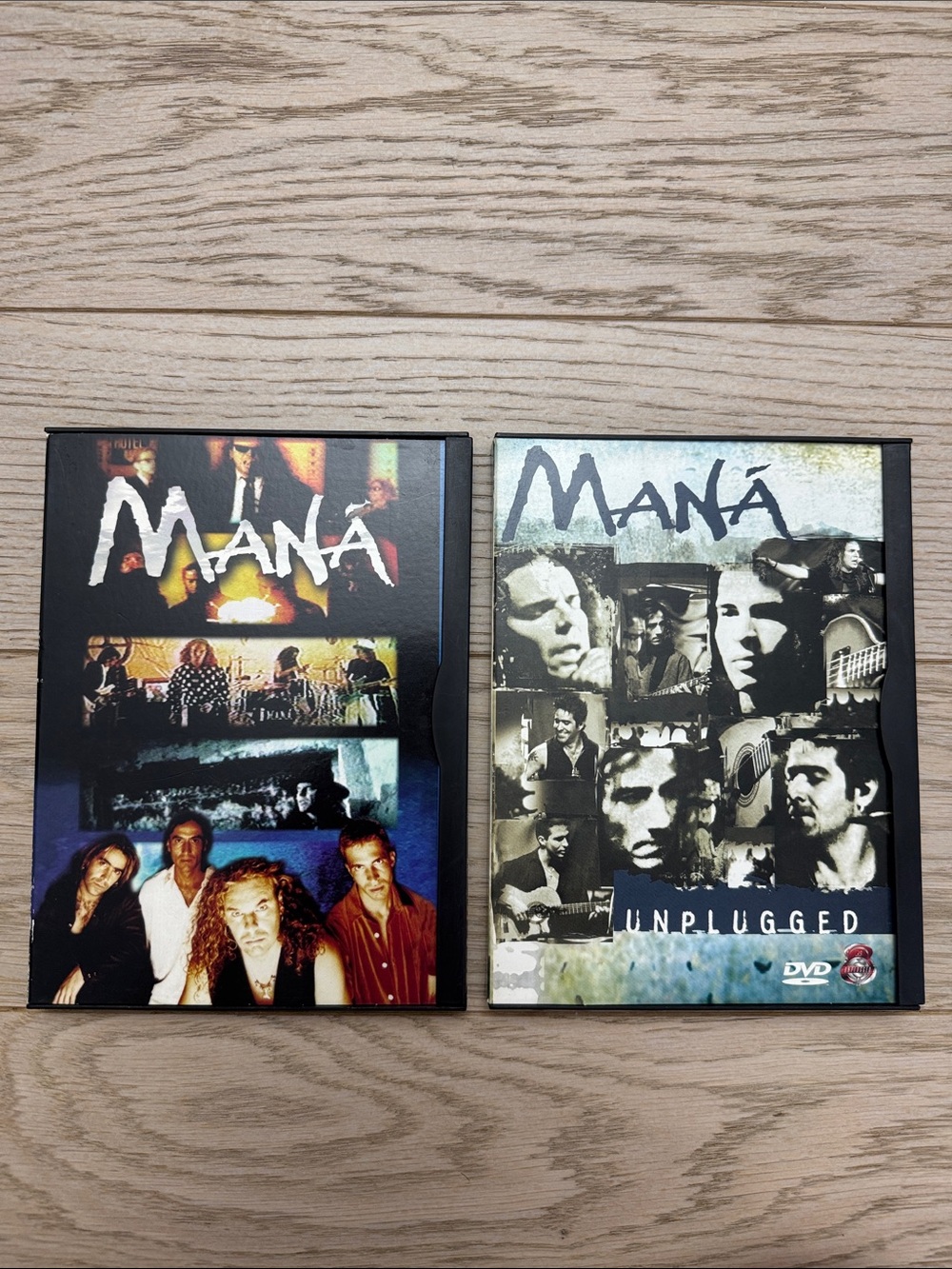 Maná DVD Set MTV Unplugged (DVD, 2000) and Exitos En Video